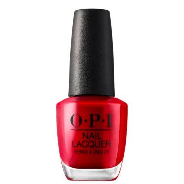 Imagem de Esmalte OPI Nail Lacquer Cremoso Cor Red Hot Rio 15ml