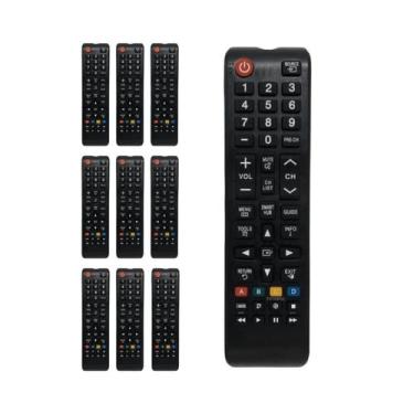 Imagem de Kit 10 Controle Remoto Compatível Todas Smart Tv Samsung Hub - Skylink