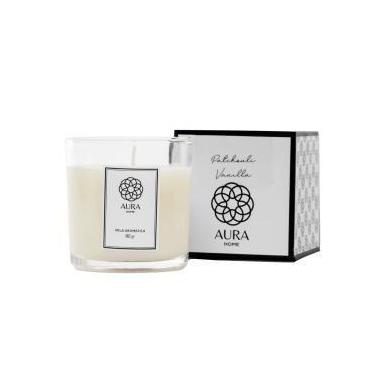 Imagem de Aura Home Vela Aromática Premium Decorativa 180g Longa Duração - Abraç
