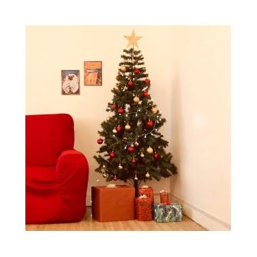 Imagem de Arvore de natal 1,80 M 750 Galhos Árvore de Natal completa PVC Verde 1,80M-750Galhos