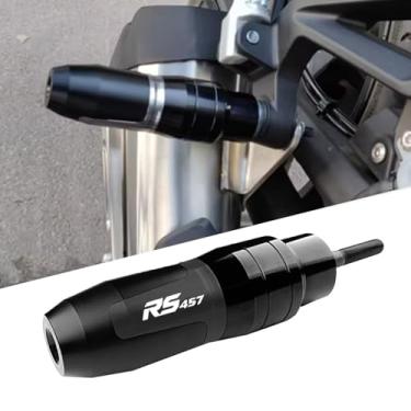 Imagem de HJSYYDS Para RS457 RS 457 2024 2025 Protetor deslizante de escape de motocicleta proteção do motor Crash Pad Frame Slider rs457 rs 457 (preto)