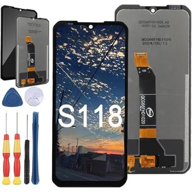 Imagem de Yuxyiony Nova tela de substituição para tela LCD DOOGEE S118 e acessórios de ferramenta de substituição