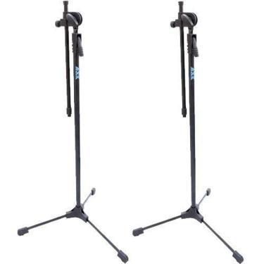 Imagem de Kit 2 Pedestal Girafa Para Microfone Tps Ask Com