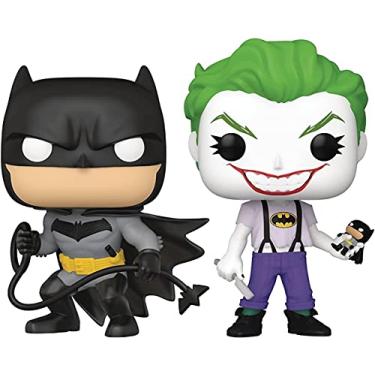 Imagem de San Diego Comic-Con 2021 Exclusive Pop! DC Heroes: Batman White Knight: Batman & Joker Vinyl Figure 2-Pack