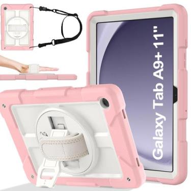 Imagem de Capa BMOUO para Samsung Galaxy Tab A9 Plus 11" 2023 rosa