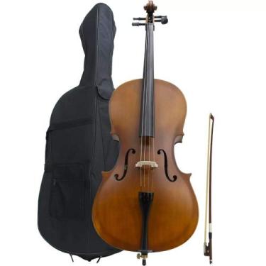 Imagem de Violoncelo Custom 44 Arco e Breu com Case - Tander