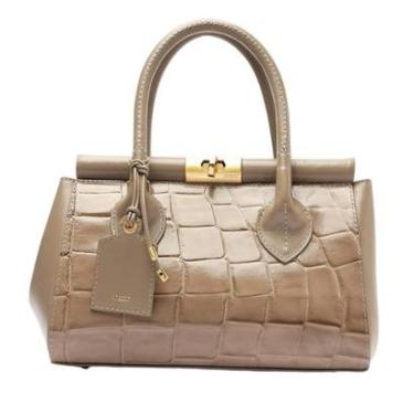 Imagem de Bolsa Tote Couro Maxi Croco Média Lançamento Arezzo-Feminino