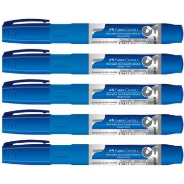 Imagem de Marcador Quadro Branco Recarregável Faber Castell Caneta Kit - Faber-C