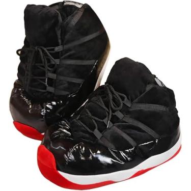 Imagem de CHYUANSLIS Chinelos Unissex Aconchegantes - Tênis Modernos E Confortáveis Para Interiores Com Sola Antiderrapante, Macio E De Pelúcia, Tamanho Único