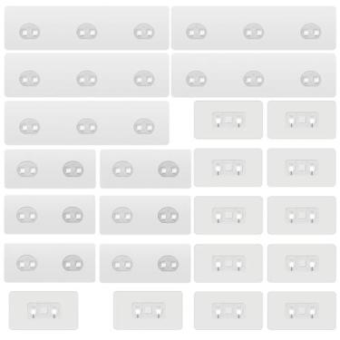 Imagem de Pacote de 23 lentes adesivas de reposição Shower Caddy - Lsnisni