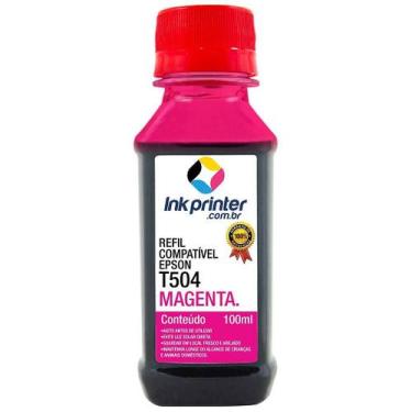 Imagem de Tinta para Epson L4150 - Magenta - Compatível InkPrinter (T504 - 100ml