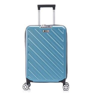Imagem de Mala De Viagem Compacta Rodas 360º Cadeado Azul Claro Ntk