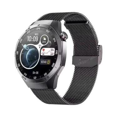 Imagem de Relógio Inteligente Masculino Com Monitor De Frequência Cardíaca, Tela