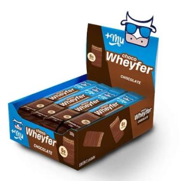 Imagem de Choco Wheyfer Mais Mu Sabor Chocolate  12x25g