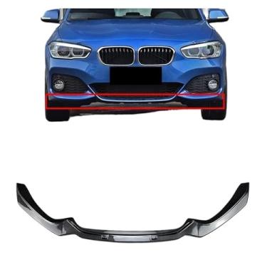 Imagem de Separador de para-choque dianteiro compatível com BMW Série 1 F20 F21 2015~2019, kit de separação de para-choques, lábio de pato(Matte Black)