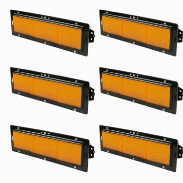 Imagem de Kit com 6 queimadores Infravermelhos a gás INFRAVER Original para máquinas de Frango lareiras fornos churrasqueiras