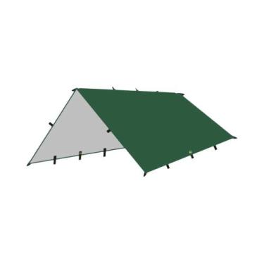 Imagem de Lona Impermeável para Sol e Sombra - 3x3m e 4x4m - Ideal para Camping,