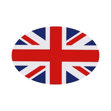 Imagem de TOMALL Decalque de tanque de gasolina compatível com Mini Cooper F54 adesivo de almofada de tanque de combustível padrão bandeira do Reino Unido decalque decalque de tampa de gás acabamento à prova