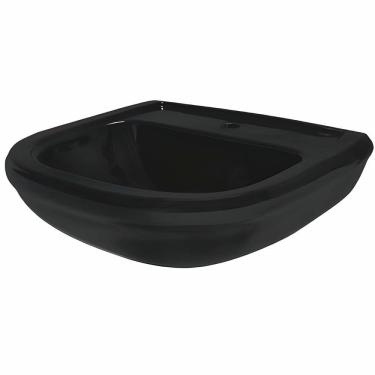 Imagem de Lavatório para Coluna Sabatini 53x44cm Preto - IL512 - ICASA