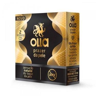 Imagem de Preservativo Lubrificado Prazer da Pele Olla - 2 Unidades