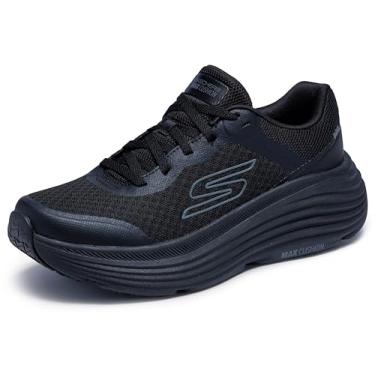 Imagem de Skechers Tênis de corrida feminino Max Cushion Endeavour Canova, Preto, 10 Wide