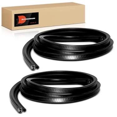 Imagem de A-Premium 2 peças dianteiras na carroceria esquerda e direita tiras de vedação de remoção do tempo da porta do carro compatíveis com Chevrolet Blazer 1995-2004, S10 1994-2003 e Oldsmobile Bravada 1996