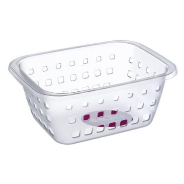 Imagem de Cesto Organizador Pequeno Multiuso Plástico 1,4l 20x14x8cm - Ordene