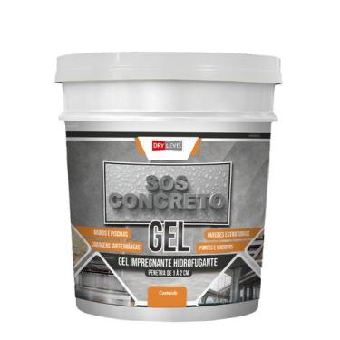 Imagem de Gel Impregnante Hidrofugante SOS Concreto 900ML - ELASTMENT