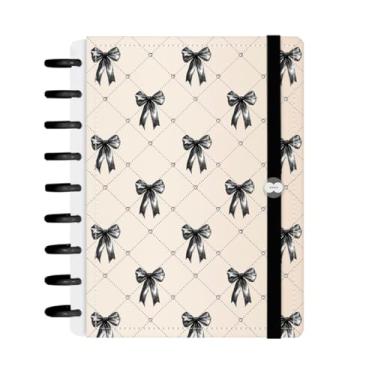 Imagem de Caderno de Disco Inteligente Iscool M+ Coquette Candy Pop Vintage Chic Matelassê