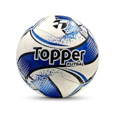 Imagem de Bola Slick Futsal Usee Brasil Topper (Azul-Escuro)