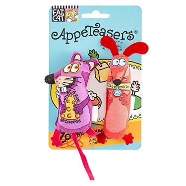 Imagem de Doskocil Bamboo Pet CAM650027 pacote com 2 apalhadores de gato gordo brinquedo gato