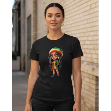 Imagem de Camiseta Estampada Premium Reggae Music Algodão Cores Vivas - Versitz,