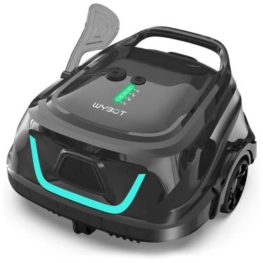 Imagem de Aspirador de Piscina Robótico Sem Fio WYBOT A1, Aspirador Automático para Piscinas Elevadas com 120 Minutos de Autonomia, Filtros Duplos