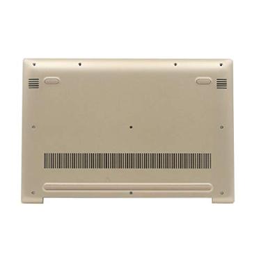 Imagem de Capa inferior para notebook para lenovo ideapad 320s-13ikb 320s-13 81ak 5cb0p57052 capa inferior uma dourada nova