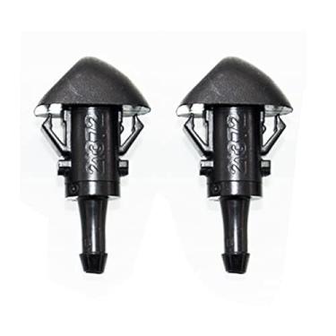 Imagem de Bocais de lavagem de para-brisa para Su/baru Impreza MK4 2012-2016 Bocal de lavadora de limpador de para-brisa dianteiro de carro, 2 peças de carro