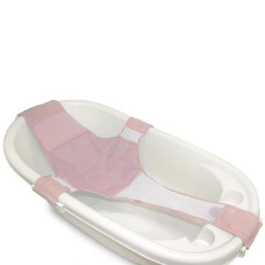 Imagem de Rede Para Banheira Rosa Baby Style