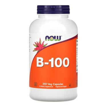 Imagem de NOW Foods Vitamina B-100 Complexo B 250Caps Importado