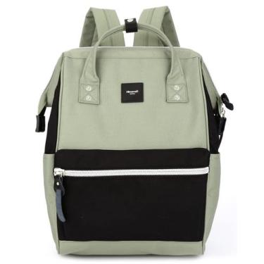 Imagem de Mochila para laptop himawari 1881-olive+preta impermeável 18L