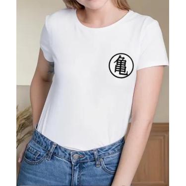 Imagem de Camiseta Camisa de Algodão Adulto Masculina Feminina  Dragon Bal l Z K