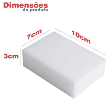 Imagem de Esponja Magica Bucha Melamina Limpa Tudo Tira Mancha