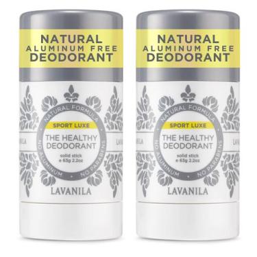 Imagem de Desodorante Lavanila Sport Luxe, sem alumínio, 65 ml (pacote com 2)