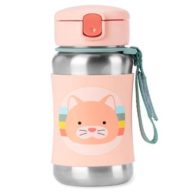 Imagem de Garrafa Térmica de Inox Skip Hop Zoo Gatinha Colorido