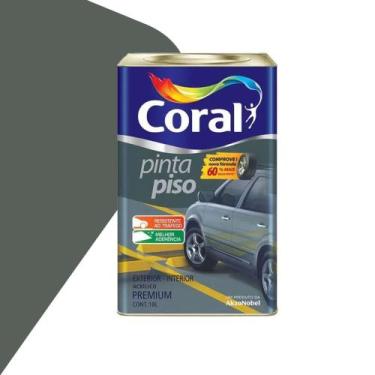 Imagem de Tinta coral piso Cinza Médio 18 lts, Cinza