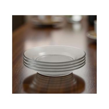 Imagem de Conjunto 04 Pratos Fundos Vidros Milly - 22CM