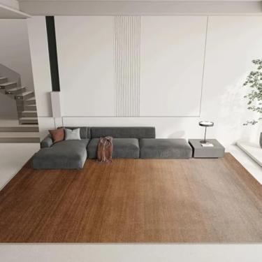 Imagem de Tapete verde de cor sólida, luxuoso, para sala de estar, sofá, mesa de centro, tapete, almofada simples para quarto, tapete para casa (140 x 200 cm/SJR-5)