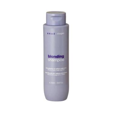 Imagem de Shampoo Cabelos Loiros Braé Stages Blonding 250ml