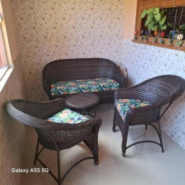 Imagem de Jogo de Sofá Confortável Marca Varanda Fibras