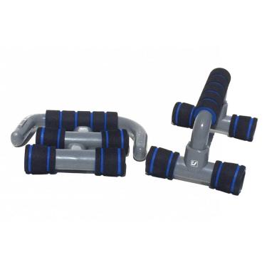 Imagem de Apoio Para Flexão De Braço Simples Azul Liveup