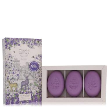 Imagem de Perfume Feminino Lavender Woods Of Windsor 3 X 60 Fine English Sabonete