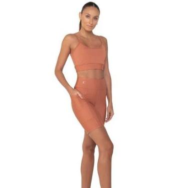 Imagem de Bermuda Amei Sports Feminina Fitness Bolsos Laterais - 20163-Unissex